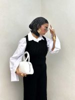 ست بافتنی یقه مردانه کد 160595 - تصویر 5