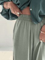 شلوار لینن دمپاکش کد 101309 - تصویر 2