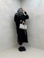 پیراهن بلند بغل کبریتی کد 240150