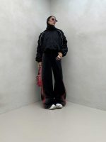 سوییشرت بارونی کلاه دار کد 200599 - تصویر 13