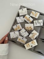 گوشواره پاپیونی کد 310205 - تصویر 2
