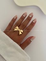 انگشتر طرحدار کد 310220 - تصویر 10