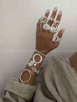 انگشتر طرحدار کد 310263 - تصویر 2
