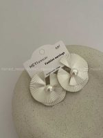گوشواره صدف و مروارید کد 310244 - تصویر 2