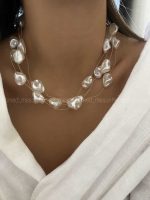 گردنبند ترکیبی سنگی کد 310268 - تصویر 4