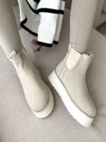 نیمبوت UGG بغل 2 کش کد 140804 - تصویر 6