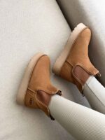 نیمبوت UGG بغل 2 کش کد 140804 - تصویر 3