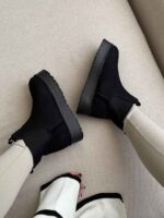 نیمبوت UGG بغل 2 کش کد 140804 - تصویر 7