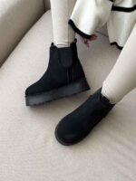نیمبوت UGG بغل 2 کش کد 140804 - تصویر 8