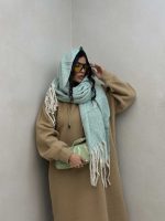 شال موهر ریش دار کد 310287 - تصویر 11