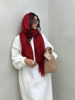 شال ساده دور ریش کد 310292