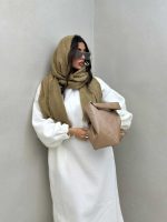 شال ساده دور ریش کد 310292 - تصویر 7