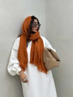 شال ساده دور ریش کد 310292 - تصویر 9