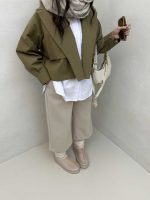 کت بارونی 2 تیکه کد 200634 - تصویر 16