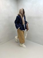 کت جین 2 دکمه 200643 - تصویر 4