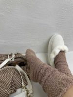 جوراب بلند حوله ای کد 310301 - تصویر 2