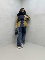 مانتو جین ترکیبی کد 200640 - تصویر 8