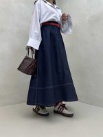 دامن جین کد 101576 - تصویر 3