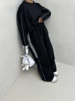 ست دورس و شلوار آستین نوار کد 160651 - تصویر 12