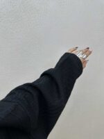 ست دورس و شلوار یقه اسکی کد 160660 - تصویر 9
