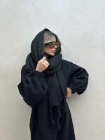 شال موهر ZARA کد 310330 - تصویر 3