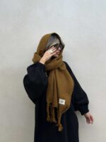 شال موهر ZARA کد 310330 - تصویر 4