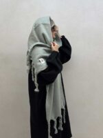 شال موهر ZARA کد 310330 - تصویر 6