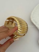 بنگل پهن GOLD کد 310319 - تصویر 5