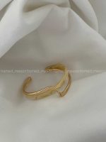بنگل پهن GOLD کد 310319 - تصویر 3