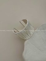 دستبند پهن شیاردار کد 310316 - تصویر 2