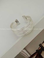 دستبند ردیفی نگینی کد 310315 - تصویر 2