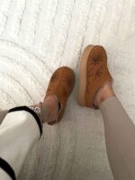 نیمبوت UGG طرح نخل کد 140806 - تصویر 4