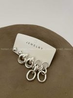 گوشواره پکی SILVER کد 310331 - تصویر 4