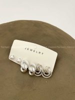 گوشواره پکی SILVER کد 310331 - تصویر 5