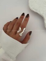 انگشتر شیاردار کد 310145 - تصویر 2