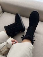 UGG بلند پشت پاپیونی کد 140809 - تصویر 5