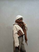 سوییشرت تدی ضربدری کد 200695 - تصویر 9