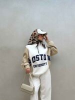دورس نیم زیپ BOSTON کد 200701 - تصویر 5