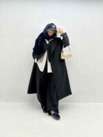 ست کت و شلوار دیپلمات بلند کد 160684 - تصویر 7