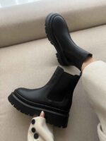 نیم بوت بغل 2 کش کد 140797 - تصویر 2