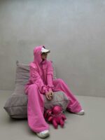 ست سوییشرت و شلوار BALENCIAGA کد 160649 - تصویر 2