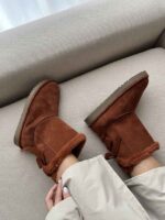 UGG بلند پشت پاپیونی کد 140809 - تصویر 3