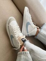 کتونی NIKE BLAZER ساقدار کد 140789 - تصویر 2