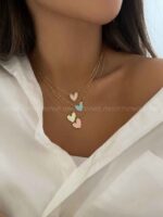 گردنبند قلب کد 310343 - تصویر 8