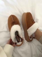 UGG پشت بند خز دار کد 140839 - تصویر 3