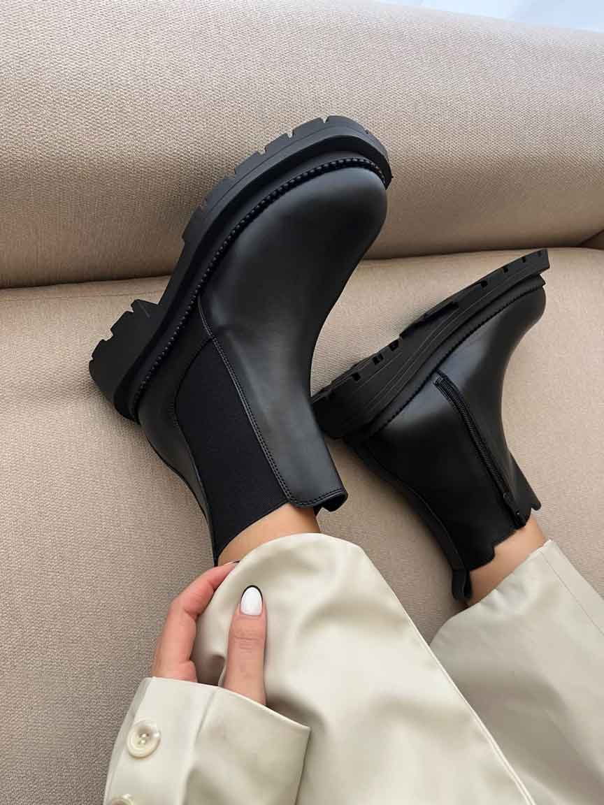 TIIG7893 نیم بوت بغل کش کد 140795 - تصویر 1