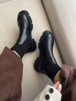 نیم بوت کشی کبریتی کد 140837 - تصویر 6
