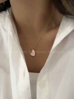 گردنبند قلب کد 310343 - تصویر 5