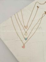 گردنبند قلب کد 310343 - تصویر 7