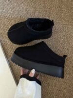 نیم بوت UGG ساده کد 140820 - تصویر 4